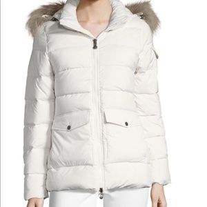 PYRENEX Fur Trimmed Quilted Jacket